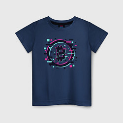 Детская футболка Крипта биткоин