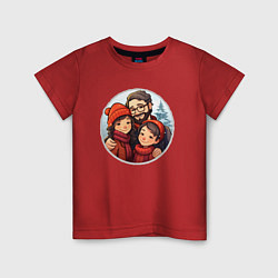 Детская футболка Семейное фото