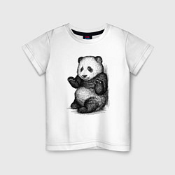 Детская футболка Детеныш панды