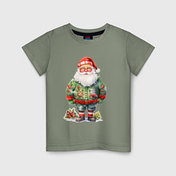 Детская футболка 2024 Санта