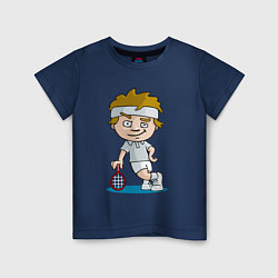 Детская футболка Теннисист