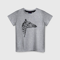 Детская футболка Жираф в профиль