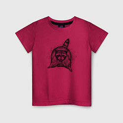 Детская футболка Енот-попрошайка