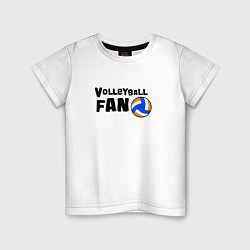 Детская футболка Фанат волейбола