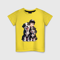 Детская футболка Я и мои собаки