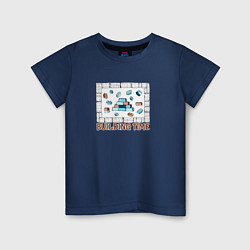 Детская футболка Время строить