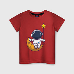 Детская футболка Звёздный космонавт