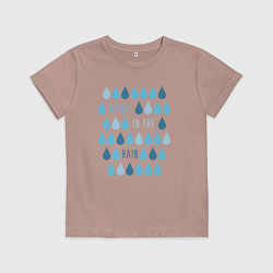 Детская футболка Танцевать под дождём