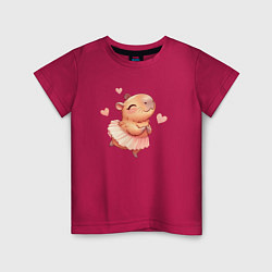 Детская футболка Капибара девочка