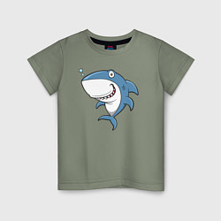 Детская футболка Cute shark