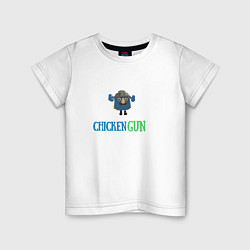 Детская футболка Чикен ган чудик