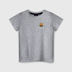 Детская футболка Футбольный клуб Барселона - с эмблемой