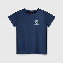 Детская футболка Футбольный клуб манчестер сити- эмблема