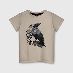 Детская футболка Мистический славянский ворон