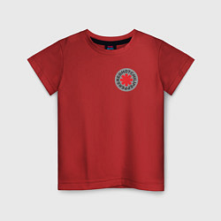 Детская футболка Red Hot Chili Peppers эмблема