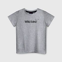 Детская футболка Дикая птица