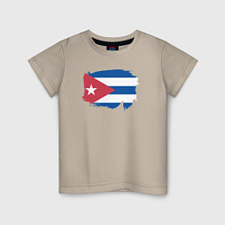 Детская футболка Флаг Кубы