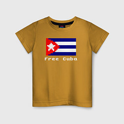 Детская футболка Free Cuba