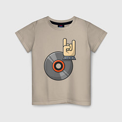 Детская футболка Rock vinyl
