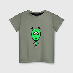 Детская футболка Милый инопланетянин