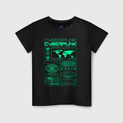 Детская футболка Cyberpunk streetwear