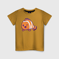 Детская футболка Рыбка клоун