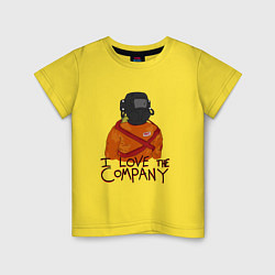 Детская футболка Lethal Company: I Love the Company