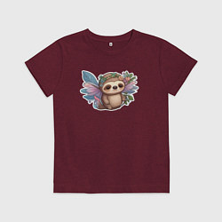 Детская футболка Маленький ленивец