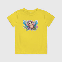 Детская футболка Маленький ленивец