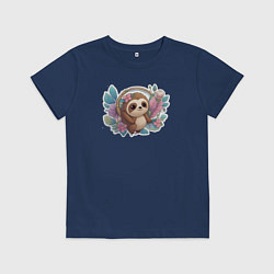 Детская футболка Маленький ленивец