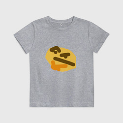 Детская футболка Хмм смайл