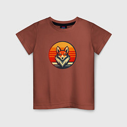 Детская футболка Благородный лис
