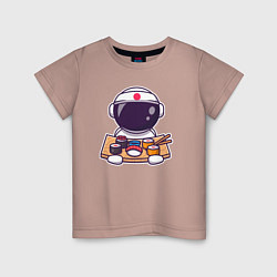 Детская футболка Space sushi