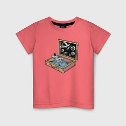 Детская футболка Космос в чемодане