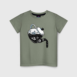 Детская футболка Космос в чайнике