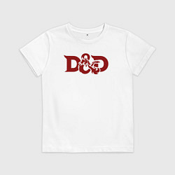 Детская футболка Днд дракон лого
