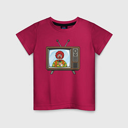 Детская футболка Клоунское телевидение