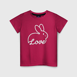 Детская футболка Love bunny