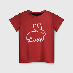 Детская футболка Love bunny