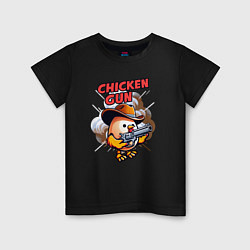 Детская футболка Chicken Gun - chicken