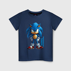 Детская футболка Sonic - poster style