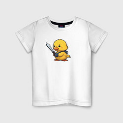 Детская футболка Боевой утенок