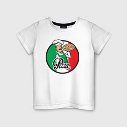 Детская футболка Итальянская пицца