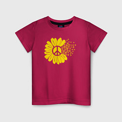 Детская футболка Цветок мира