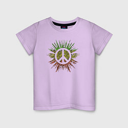 Детская футболка Peace splash