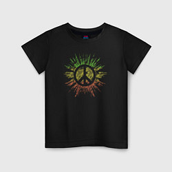 Детская футболка Peace splash