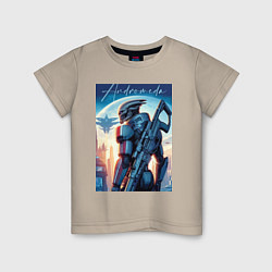 Детская футболка Mass Effect - alien andromeda ai art