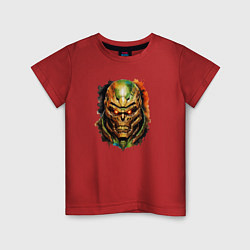 Детская футболка Doom slayer skull