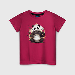 Детская футболка Спокойствие панды