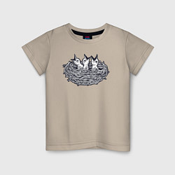 Детская футболка Птенцы